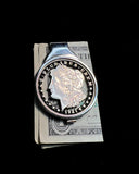 U.S. - Morgan Dollar (Heads) Cut Coin Money Clip