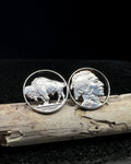 U.S. - Indian Head/Buffalo Nickel on Sterling Silver Cufflinks