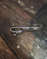 Argentina - Sterling Silver Tie Clip with Hand-Cut Sun Coin