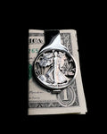 U.S. - Walking Liberty Half Dollar Cut Coin Money Clip