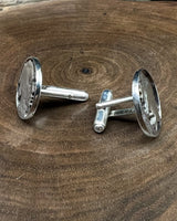 U.S. - Indian Head/Buffalo Nickel on Sterling Silver Cufflinks