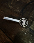 Ireland- Sterling Silver Tie Clip with Hand-Cut 3 Pence Harp Coin