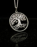 Niue - Tree of Life Cut Coin Pendant