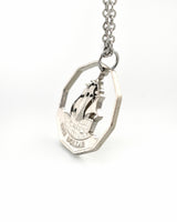 East Caribbean States - Cut Coin Pendant with Ship