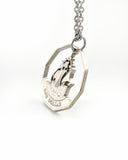 East Caribbean States - Cut Coin Pendant with Ship