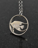 Bermuda - Angelfish Cut Coin Pendant