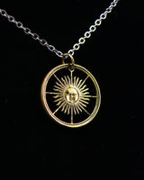 Argentina - Sun Cut Coin Pendant
