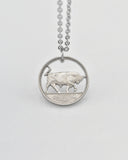 Ireland - Bull Cut Coin Pendant
