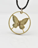 Philippines - Butterfly Cut Coin Pendant