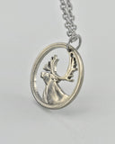 Canada - Caribou Cut Coin Pendant