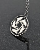 Gibraltar - Cut Coin Pendant with Dolphins