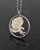 Philippines - Eagle Cut Coin Pendant