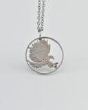 Philippines - Eagle Cut Coin Pendant