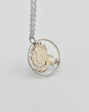 Philippines - Eagle Cut Coin Pendant