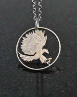 Philippines - Eagle Cut Coin Pendant