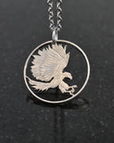 Philippines - Eagle Cut Coin Pendant