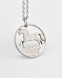Norway - Horse Cut Coin Pendant