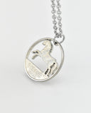 Norway - Horse Cut Coin Pendant