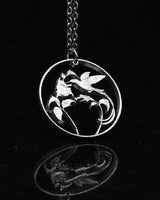 Jamaica - Streamer-tailed Hummingbird Cut Coin Pendant