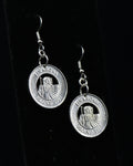 Iceland - Cut Coin Earrings with Giant