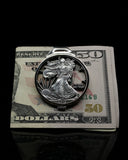 U.S. - American Silver Eagle Cut Coin Money Clip