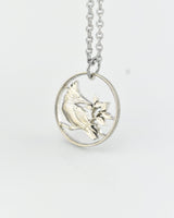 British Virgin Islands - Kingfisher Cut Coin Pendant