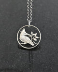 British Virgin Islands - Kingfisher Cut Coin Pendant