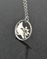 British Virgin Islands - Kingfisher Cut Coin Pendant