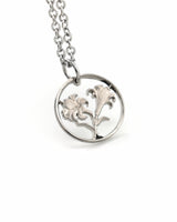 Bermuda - Lily Cut Coin Pendant