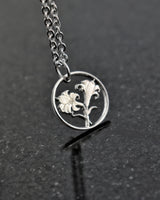 Bermuda - Lily Cut Coin Pendant