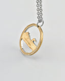 Canada - Loon Cut Coin Pendant