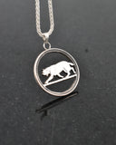 Canada - Lynx Cut-Coin Pendant