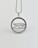 Canada - Lynx Cut-Coin Pendant
