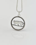 Canada - Lynx Cut-Coin Pendant