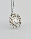Isle of Man - Manx Loaghton Sheep Cut Coin Necklace