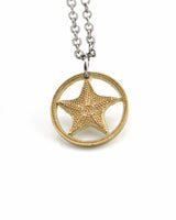 Bahamas - Starfish Cut Coin Pendant