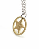 Bahamas - Starfish Cut Coin Pendant