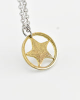 Bahamas - Starfish Cut Coin Pendant