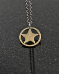 Bahamas - Starfish Cut Coin Pendant