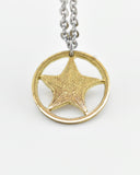 Bahamas - Starfish Cut Coin Pendant