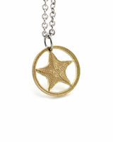 Bahamas - Starfish Cut Coin Pendant