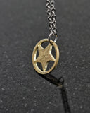Bahamas - Starfish Cut Coin Pendant