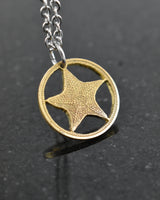 Bahamas - Starfish Cut Coin Pendant