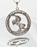 China - Unicorn Cut Coin Pendant