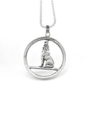 Canada - Wolf Cut Coin Pendant